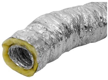 Aluflexrohr mit Isolierung Ø 200 mm