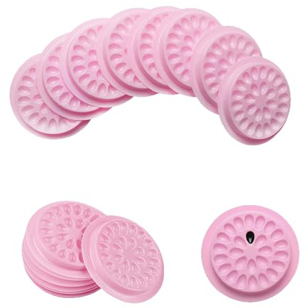 Lot de 20 supports de colle jetables en plastique pour faux cils