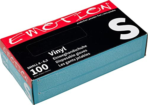 Efalock Emotion Vinyl Handschuhe S 100 Stk.