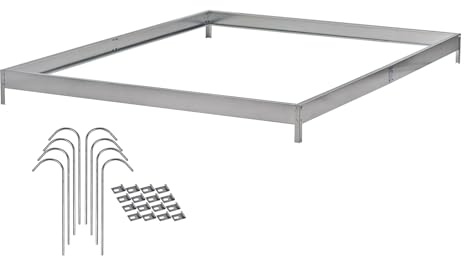 DEMA Gewächshaus Frühbeet Treibhaus Pflanzhaus Fundament Sockel Basic 6 252x190 cm für Art. 47077