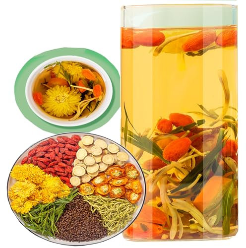 Honeysuckle Chrysanthemum Tea Bag 200g (10g*20bags) Chrysanthemum Cassia seed dried kumquat bamboo leaf tea licorice combination flower tea