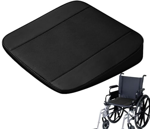 Sittkilkudde ergonomisk sittupphöjningskudde bil, bilsäteskudde förarsäte, kilkudde för bilstol, bilsäteskudde upphöjning vuxna, kilkudde för kontorsstolar, bilar, rullstolar och lastbilar