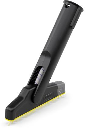 Kärcher Brosse Grand Format pour Joints, Articulation Flexible, Brossette Remplaçable, pour Nettoyage Hygiénique des Joints de Carrelage en Ciment, Accessoire d'Origine pour Nettoyeur Vapeur Kärcher