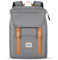 Tonyeee Laptop Rucksack 15.6 Zoll für Damen und Herren, Schulrucksack groß mit Organizer, mit Anti Diebstahlfach und Trolley Gurt, Leichter Tagesrucksack für Uni, Arbeit und Reisen, Grau