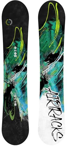 Airtracks Freeride Freestyle - Tabla de snowboard para hombre (163 cm)