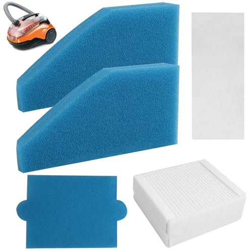 Filter Set für Staubsauger, Komplett 5-teilig Geeignet Staubsauger, Kompatibel mit Thomas Filterset 99 (Teile-Nr. 787241), Hochwertiges Zubehör für verbesserte Sauberkeit