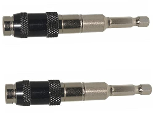DIYEAH 2pezzi Punte Flessibile Per Trapano Estensione Per Spazi Ristretti Adattatore Per Avvitatori e Trapani Elettrici