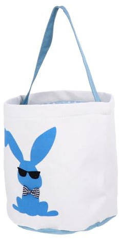 ARTSEWPLY Cubo De Dulces De Pascua Diseño De Conejo Bolsa De Para Dulces Cesta De Para Celebraciones De Pascua