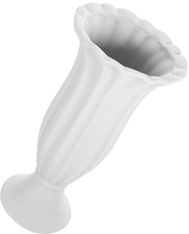 Ciieeo Vaso Commemorativo per Fiori da Cimitero Design Unico Decorazione per Portafiori da Cimitero Vaso per Fiori da