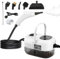 Nastopee Pulitore a vapore portatile con 8 accessori, 2500 W, pulitore a vapore per la pulizia, 1100 ml, pulitore a vapore per la casa, pulizia a vapore portatile per finestre, cucina, pavimento