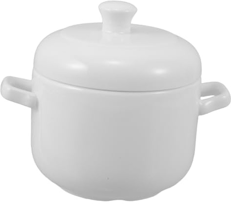 Cabilock Olla De Para Guisar Con Tapa Taza Humeante Para Cocinar Para Sopa Al Vapor Cocina Casera