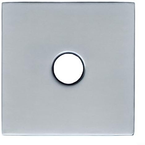TDCuizent Dekorative Abdeckung aus Edelstahl, 90 mm, Flansch, für Dusch- oder Badewannenablauf, 8,9 cm, runde Siphon-Verkleidung mit 20,4 mm Mittelloch, nahtlos, modernes Badezimmer-Zubehör