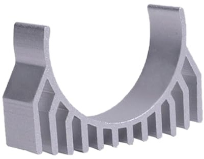 2 pz 36 Motore Passo-passo Moto Dissipatore di Calore All Metal Dissipazione A Digiuno R Adatto for Creality K1 K1C K1Max Ender3 V3 Plus 3D Parti della stampante(Silver Heatsink)
