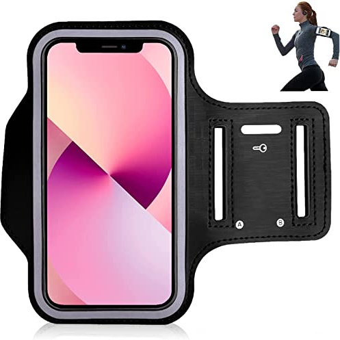 iPro Accessories For Armband Case, Running Armband Case, Water Resistant Gym Running Workout/Exercise Arm Band Case for All Mobile Phones