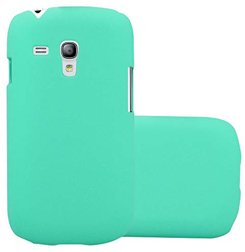 Cadorabo Hülle kompatibel mit Samsung Galaxy S3 Mini Schutzhülle TPU Silikon Case Frost Design Anti Rutsch Slim Kratzfest Stabiles Hardcase mit Rundumschutz Case Hülle für Galaxy S3 Mini in Grün