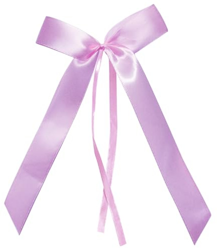 100 StüCk Deko Schleifen Geschenkschleifen Schleifenband Hochzeit Dekoschleife GroßEs Geschenk BöGen Autoschleifen FüR Hochzeit Geburtstage Geschenkverpackung Auto Deko TüTen ZuckertüTen (Violett)