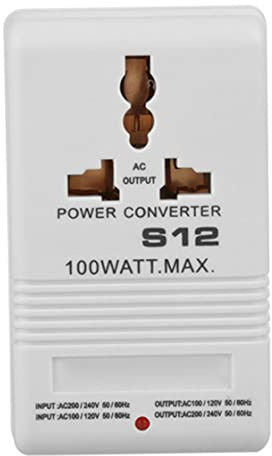 Convertisseur De Puissance De Transformateur De Tension en Bas 100w 110v / 120v À 220 V / 240v Adaptateur De Voyage Sw-s12