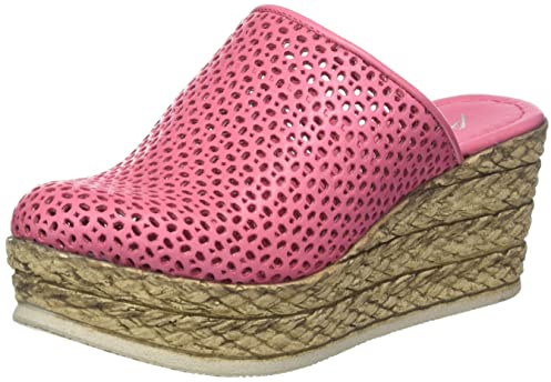 Andrea Conti Damen Keil Clog Plattform, Koralle, 42 EU