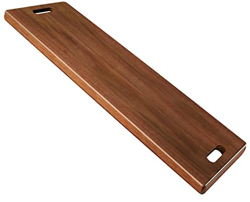 Tablas de madera de acacia de 36 pulgadas con asas, tabla de servir queso extra larga para aperitivos, alimentos, tabla de cortar, pan, carne, decoración de cocina