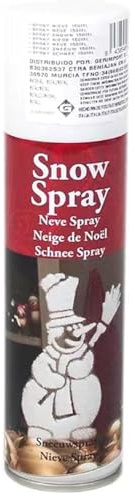 Nieve Decorativa Artifical 150ml Decoración Navidad para Arboles y Cristales.