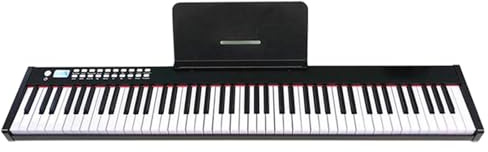 88 Teclas Piano Teclado Musical Multifunción Órgano Electrónico Digital Sintetizador Instrumentos Piano Electrónico Portatil