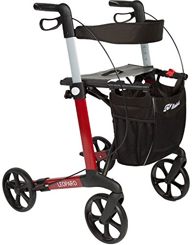 Mobilex Rollator Leopard Small rot