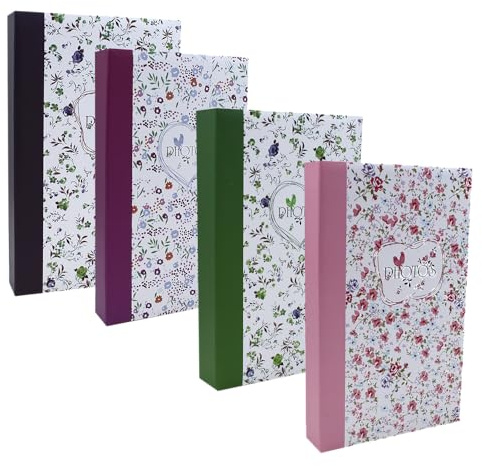 KP Album photo Field of Flowers New 4 albums 300 pochettes 11,5x15 cm A5 Famille