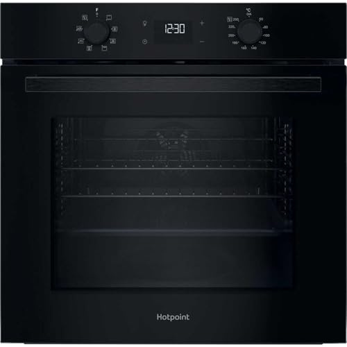 Hotpoint HO 455H B UK Class 2 Multiflow Single Electric Fan Oven - Black