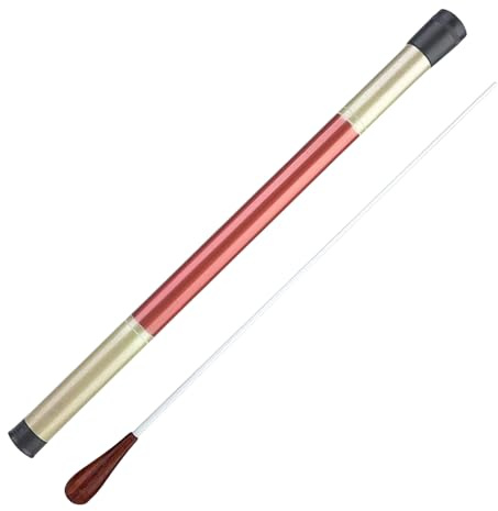 41×2,5×2,7 Cm Musik Taktstock Holz Dirigentenstab Mit Gehäuse Music | Conductor Baton Holzgriff Taktstock Konzert Musikalische Holz Taktstöcke Für Chordirektor Leitet
