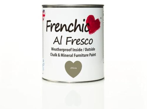 Olivia - Frenchic Al Fresco Weatherproof Inside & Outside Chalk Paint - 750ml