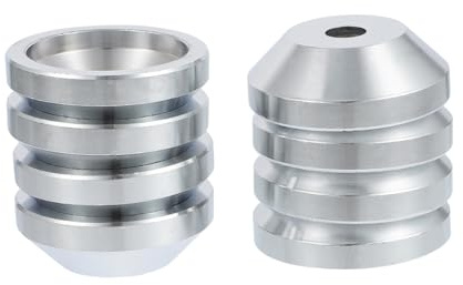 DIYEAH 8pezzi Base Conica Per Altoparlanti Cuscinetto Di Isolamento Per Altoparlanti Piedini Resistenti e Leggeri Protezione Per Mobili e Pavimenti Effetto Antiurto e Antiscivolo Previene