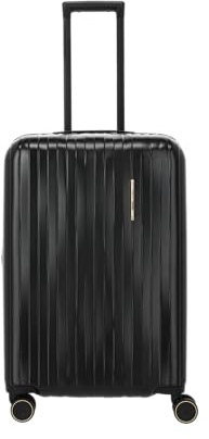 Travelite Hartschalenkoffer Barbara Novelty M, 43x65x27/31 cm, 68/75 L, 3,6 kg, erweiterbarer Reisekoffer mit TSA-Schloss, leise Doppelrollen