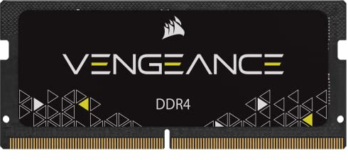 Corsair Vengeance SODIMM 16GB (1x16GB) DDR4 2666MHz CL18 Memory for Laptop/Notebooks (Intel 6th Generation Intel Core i5 and i7 Processor Support) Black