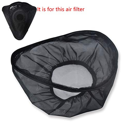 HDBUBALUS Motorcykel luftfilter skyddande skydd vattentät regnstrumpa för Harley Touring Glide modeller Sportster 883 1200 XL Dyna Softail