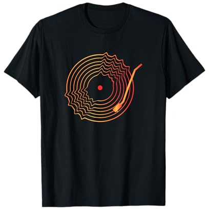 T-Shirt Amanti del Vinile Maglietta