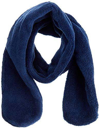 Playshoes unisex barn fleece halsduk vinterhalsduk, marin gosig fleece, Einheitsgröße