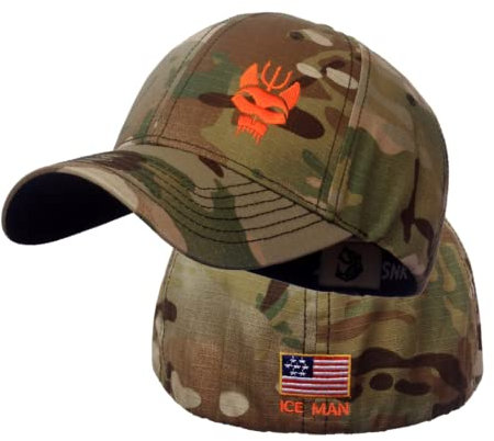 ZXRSJBL Männer und Frauen Militär-Enthusiasten Seal Team/IB9 Tactical Baseball Cap Snapback Stretchable Hat Running/Fishing,MCBK, SAS Tactical Baseball Cap
