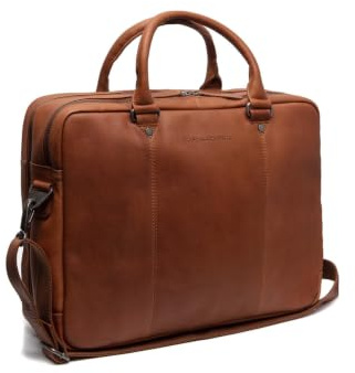 The Chesterfield Brand - Leder Laptoptasche Cognac Boston