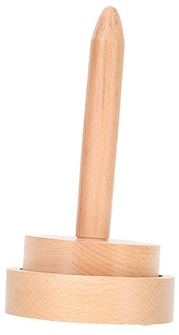SEWACC Handgefertigter Garnwickler Aus Holz: Spulenhalter Für Heim- Und Nähprojekte