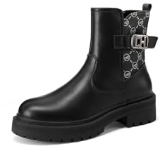 QUEEN HELENA Stivaletti Biker Casual Stivali Bassi Donna X31-102