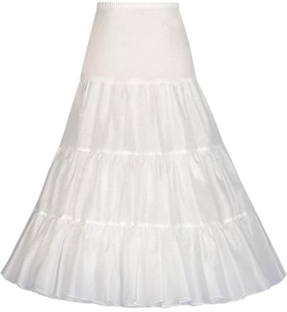 Amagogo Jupon en tulle pour femme sans cerceau pour robe de mariée de danse de ballet