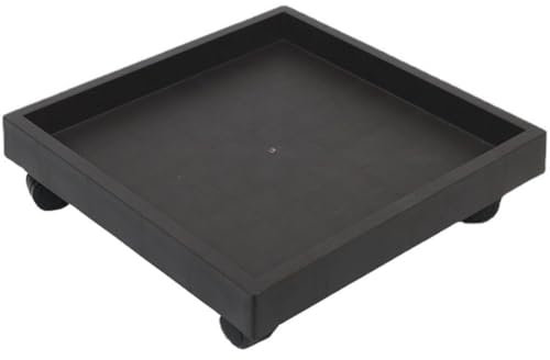 Casiler Soporte De Bandeja para Macetas con Ruedas, Ruedas para Exteriores, Macetero, Paleta, Ruedas, Maceta, Soporte Rodante para Plantas