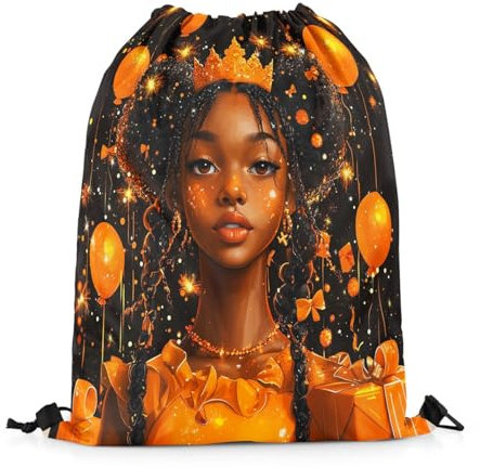 Tunnelzug Gymsack Geburtstagsparty-Ballon Unisex Turnbeutel wasserdichte Gymnastikbeutel Verstellbar Turnbeutel Für Damen & Herren, Für Strand, Yoga, 36x42cm