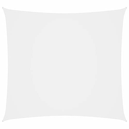 Xichuzi Sonnensegel, Sichtschutz Balkon, Balkon Sonnenschutz, Sonnenschutzsegel,Regenschutz Balkon, Seitenmarkise, Sichtschutz Terrasse, Oxford-Gewebe Rechteckig 2,5x3 m Weiß