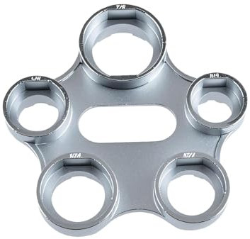 Strahlregler Serviceschlüssel, 10 Größen SchlüSsel Universal MischdüSenschlüSsel PerlatorschlüSsel Wasserhahn Sieb SchlüSsel für Perlatoren M16 M18 M20 M22 M24 M28