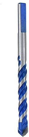 1 Uds azul de 6mm a 12mm broca de vidrio multifuncional broca de pala giratoria brocas triangulares for baldosas de cerámica mármol de vidrio de hormigón(12mm)