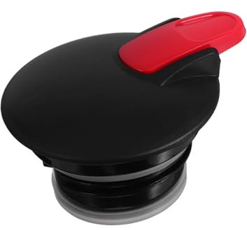 SMASOLO Coffee Kettle Cover Black Carafe Lid Replacement Airtight Hot Beverage Dispenser Lid for Coffee Accessories Suitable for Restaurants and Home Use