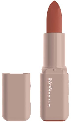Maybelline Lipstick Serum Bullet 8H Plumping Hyaluronic Matte 008 'Scuse Me | With Hyaluronic Acid, Plumping Moisture, Oil Blend, Matte Formula, Moisturizing, Vibrant Colour