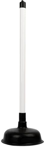 Navoys 5.5 Sink Plunger with 17 Handle – Strong Suction Rubber Drain Plunger for Kitchen & Bathroom, Sinks, Shower Drain, Bathtubs (5.5 Head / 17 Handle)