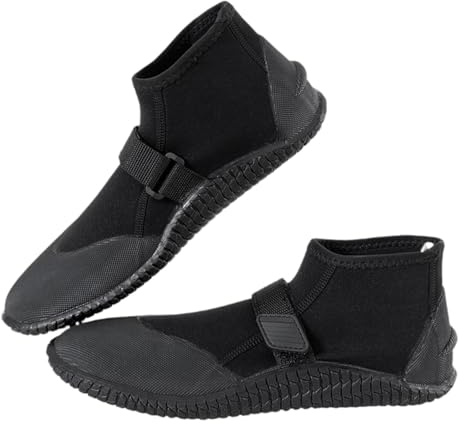Milageto Botas de Buceo Adultos Suela Gruesa Y Antideslizante 3mm Zapatos de Neopreno para Actividades Acuáticas Calzado Protector Ajustable Y Cómodo Material